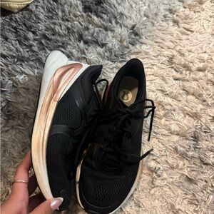 lululemon athletica Black and Rose Gold Sneakers